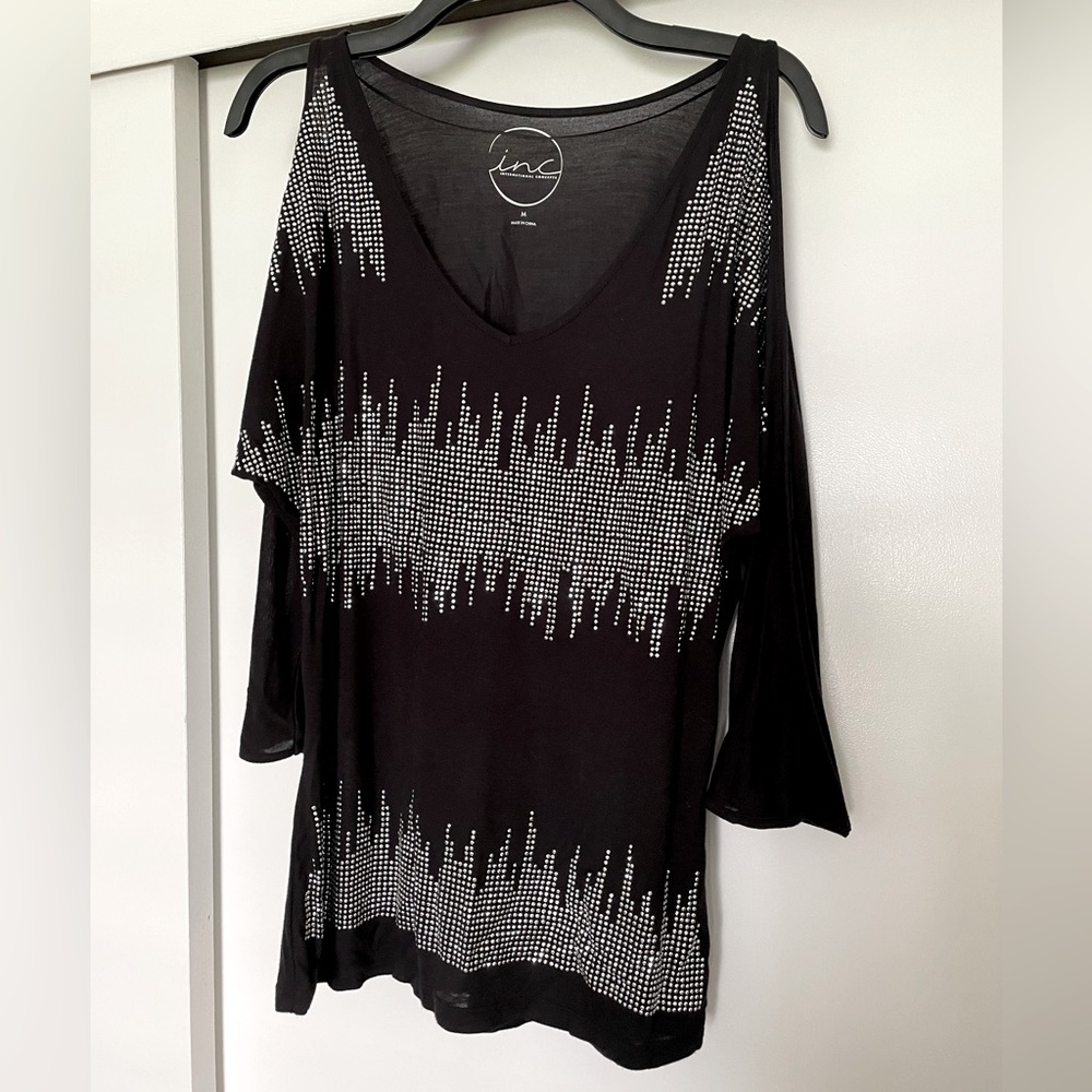 Inc.  cold shoulder top